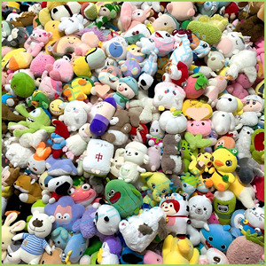 Boneka Beruang Plush Super Lembut Skala Kecil Grosir dengan Lapisan Jaring untuk Kios Jalanan, Permainan Lempar Cincin, Pernikahan, Acara, Mesin Cakar Boneka - Product Image 3