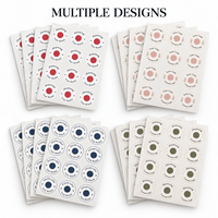 Étiquettes adhésives personnalisées pour articles de première nécessité, impression couleur, découpe, imperméables, rondes, en feuille