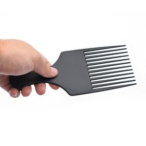 Peigne démêlant en plastique à dents larges pour cheveux afro avec LOGO personnalisé - Product Image 3