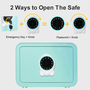 Hucha electrónica inteligente para niños Mini caja de archivo segura de lata con cerradura de combinación Banco de monedas - Product Image 3