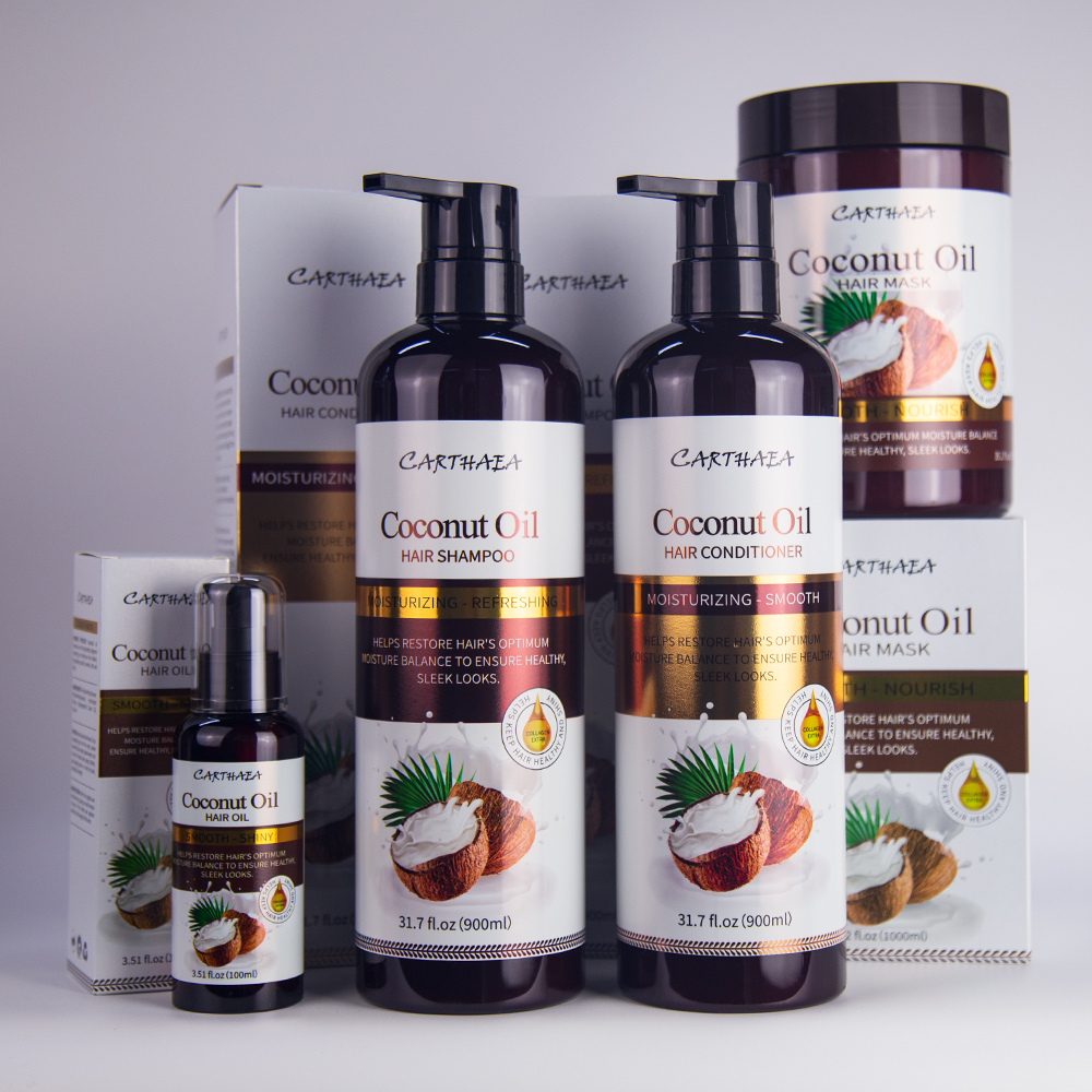 Top Care Own Brand hair care products Professional Salon Damage Repaired Moisturizing Conditioner Set Hair Keratin Shampoo