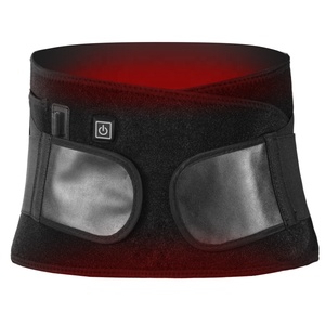 <span class=keywords><strong>Ceinture</strong></span> chauffante vibrante <span class=keywords><strong>de</strong></span> massage corporel en fibre <span class=keywords><strong>de</strong></span> carbone électrique pour la course à pied, sculptant le corps, avec contrôle <span class=keywords><strong>de</strong></span> température à 3 niveaux pour - Product Image 1
