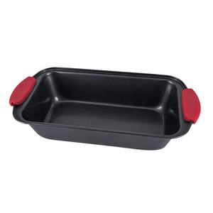 Grande réduction - Ensemble de moules à pâtisserie écologiques en acier au carbone, 5 pièces, antiadhésifs, compatibles lave-vaisselle, avec poignées en silicone - Product Image 4