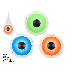 อุปกรณ์ตกแต่งปาร์ตี้หน้ากากตลก PVC ขนาด 80 กรัม 14 ซม. - Product Image 1