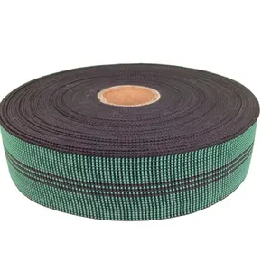 50mm Green elastic webbing for sofa