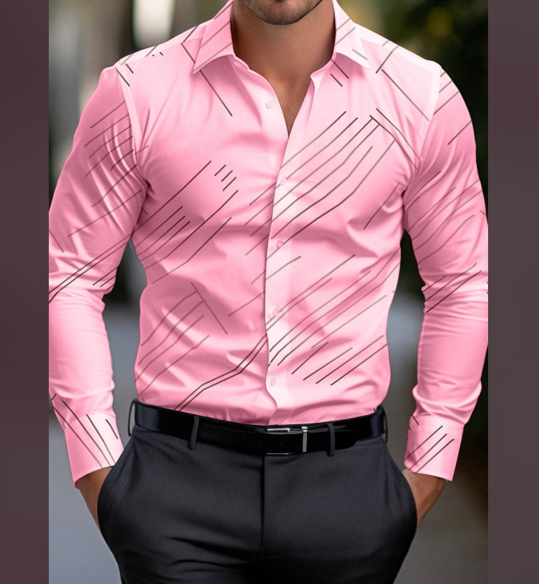 open lace back dress Spring Autumn Men Pocket Design Casual Slim Cotton Polyester Dress Shirts  Black at Amazon Men's Clothing store main image 1
