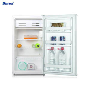91L White Glass/Wire Shelf <b>Mini</b> <b>Table</b> Top Fridge Refrigerators for Bedroom DSF-90L Refrigerators - Product Image 4