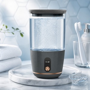 Générateur <span class=keywords><strong>d</strong></span>'<span class=keywords><strong>eau</strong></span> à oxygène actif multifonctionnel en acier inoxydable, gobelet à ozone pour soins bucco-dentaires et nettoyage de prothèses dentaires, marque HY, modèle HY-010, en gros - Product Image 1
