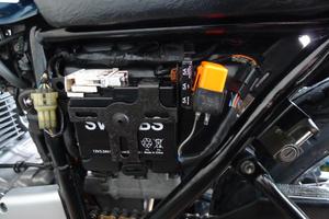 Relé intermitente <span class=keywords><strong>LED</strong></span> Universal de 2 pines para motocicletas Indicador de señal de giro sellado a prueba de agua de 12V Compatible con todas las bicicletas - Product Image 4