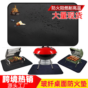 Tapis de table en silicone rectangulaire de 16 pouces, résistant à la chaleur, pour barbecue extérieur, protection de machine à café, usage domestique - Product Image 5