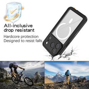 <span class=keywords><strong>Custodie</strong></span> antiurto per telefono cellulare per iPhone 17 Pro Max 2025 nuovo Redpepper impermeabile IP68 <span class=keywords><strong>Cover</strong></span> per <span class=keywords><strong>Smartphone</strong></span> ricarica Wireless - Product Image 5