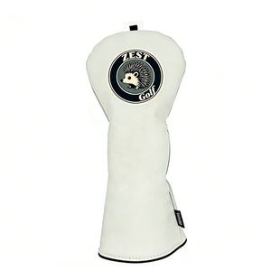 Housse de <span class=keywords><strong>club</strong></span> de <span class=keywords><strong>golf</strong></span> en cuir PU avec logo personnalisé brodé ou imprimé, pour driver, fairway, hybride, bois 1, 3, 5 – Fournisseur d'usine professionnel - Product Image 1