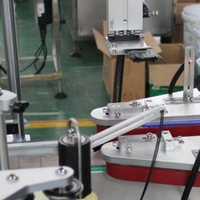 Máquina Etiquetadora de Botellas Redondas de 200g para Aderezos para Ensaladas de Nuevo Diseño, Máquina Etiquetadora de Frascos de Crema con Sello de Seguridad