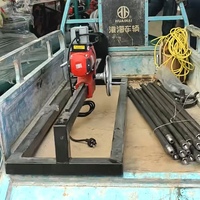 Foreuse directionnelle horizontale électrique pour traversées routières avec moteur de pompe et engrenages
