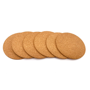 Tappetino in Sughero Rotondo Ecologico per Scrivania 100*3mm, Sottobicchieri Personalizzati Antiscivolo in Sughero - Product Image 6