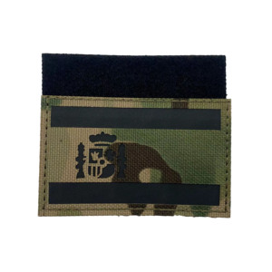 Maßgefertigter Laser 8*5CM Patch Reflektierender Blutgruppen-Aufnäher A+ B+ AB+ O+ Pos Besticktes Stoffmuster Klettverschluss für Rucksäcke - Product Image 5