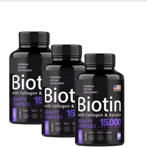 OEM özel etiket biyotin kapsül saç büyüme hapları kadınlar için kollajen Keratin güzellik karmaşık saç çivi bakımı için yetişkinler için - Product Image 2