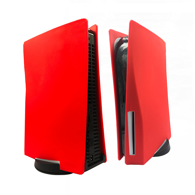 Factory Wholesale Protective Silicone Skin Cover for PS5 Dustproof  Anti-Fall for Play Station 5 Disc Version Console
