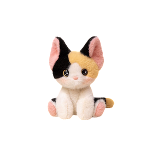 Ensemble de peluches de chats <span class=keywords><strong>siamois</strong></span> et calico, poupées de chatons réalistes pour l'affichage en magasin d'articles pour animaux de compagnie - Product Image 3