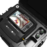 Détecteur de tremblements de terre LSJ CAMB-V500 avec écran LCD 8 pouces, protection IP67, résolution 1920x1280, équipement de test 8h, 6 unités