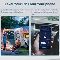   Sistema de Nivelación Inalámbrico Controlado para Autocaravanas, Sistema de Nivelación para Remolques de Viaje, Compatible con el Sistema de Nivelación LevelMate PRO