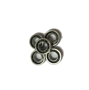 Rodamiento de Bolas SR188 de Acero Inoxidable Cromado Abierto R188 YOCH, 10 Bolas, 1/4"x1/2"x1/8" Pulgadas, para Fidget Spinner - Product Image 3