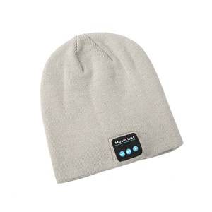 Chapeau d'hiver unisexe d'extérieur de haute qualité sans fil <span class=keywords><strong>bluetooth</strong></span> Beanie Earphone Music Beanie Hat pour femme Vente en gros - Product Image 5