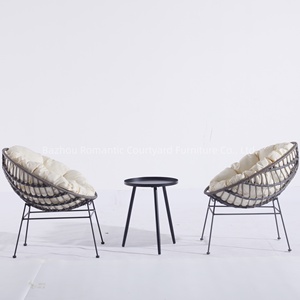 Ensembles de jardin empilables Mobilier d'extérieur Chaise de canne chinoise Ensemble de meubles de jardin Chaises de bar italiennes pour la cuisine - Product Image 5