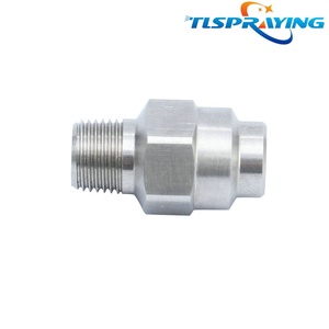 Ugello spruzzatore ad alta pressione ad alta pressione del cono completo grandangolare di impatto SS304 per la pulizia dell'irrigazione - Product Image 4