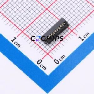 CAX-AFE03-25XMB-1.0H FFC/FPC Connector SMD,P=0.3mm,Horizontal Mount Connector Flip Cover Type Bottom Contact 25P 0.3mm - Product Image 1