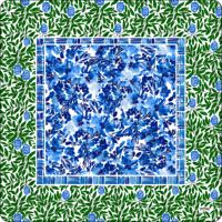 Tapis de Mahjong de Noël Festif Rose et Violet Luxueux, Motif Nœud Pastel et Étoiles, en Caoutchouc Anti-Salissures et Insonorisant pour Soirées de Jeu et Fêtes