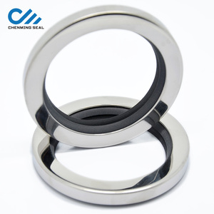 Joint d'étanchéité à l'huile en PTFE à simple lèvre 40*60*8 40*60*10 avec vis en acier inoxydable, pièces de rechange pour compresseur d'air, marque Ceimin, modèle CSL - Product Image 4