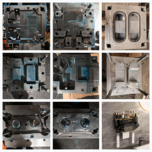 Support mural haut de gamme pour brosse à dents électrique en plastique moulé par injection, ensemble de moules pour porte-gobelet de salle de bain - Product Image 1