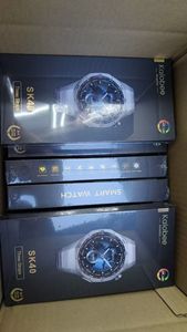 Caja de regalo para reloj inteligente DF SK40 versión KALOBEE AMERICA con 3 correas, edición de lujo 3+1, venta al por mayor, reloj para hombre de negocios. - Product Image 4