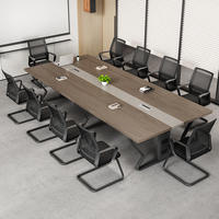 Personnalisé Moderne Long Bureau Portable Pliant Bureau d'Ordinateur École Mobile Pliable Conférence Salle de Formation Table Salle de Réunion