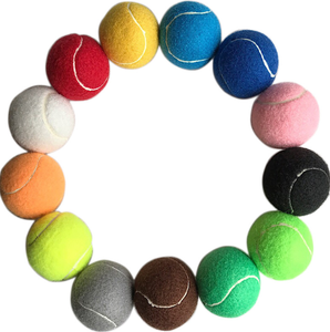 Toptan çevre dostu kauçuk özelleştirilmiş toksik olmayan çok renkli küçük tenis topları köpek Bite çiğnemek oyuncaklar için özel Logo - Product Image 6