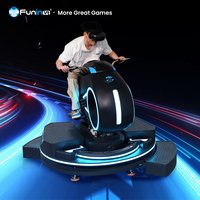 FuninVR - Máquina de Juegos de Realidad Virtual con Rotación de 360 Grados, Simulador de Realidad Virtual para Interiores, Centros Comerciales y Salas de Juegos