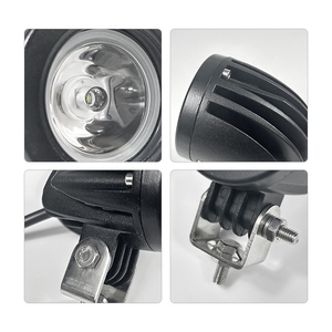 Jopower Xe Máy Spotlight Màu Trắng Hổ Phách 12V 10W <span class=keywords><strong>LED</strong></span> Chiếu Hi Thấp Chùm Sương Mù <span class=keywords><strong>LED</strong></span> Làm Việc Ánh Sáng - Product Image 4