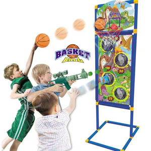 3 in 1 giocattolo all'aperto air Force pistola giocattolo per bambini basket e Sandbag che giocano madre bambini giocattolo - Product Image 1