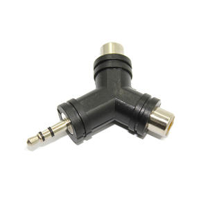 Adaptador de audio estéreo macho de 3,5 mm a doble RCA hembra, material ABS - Product Image 4