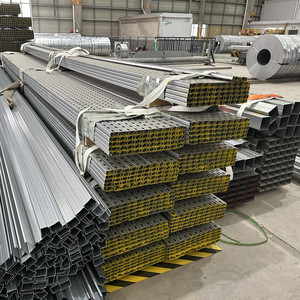 Su misura zinco-alluminio-magnesio (ZAM) materiale solare Rack impilamento scaffali quadrati rettangolari tubi per fotovoltaico - Product Image 6