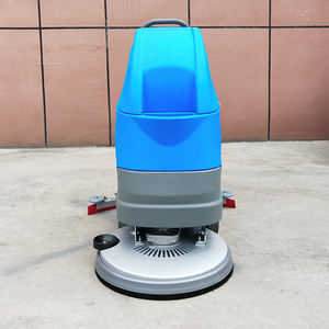 Kommerzielle elektrische Bodenreinigungs-Waschmaschine Handschub-Reinigungs bürste Scrub ber Road Walk Behind Boden kehrmaschine - Product Image 4