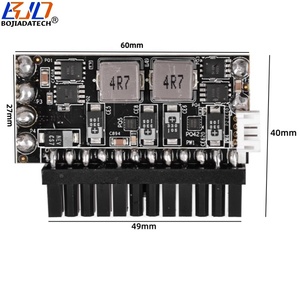 Module d'alimentation <span class=keywords><strong>PICO</strong></span> <span class=keywords><strong>PSU</strong></span> 600W de sortie, 12V, entrée XT60, DC ATX 24 broches, branchement direct pour boîtier d'ordinateur Mini ITX / carte graphique - Product Image 6