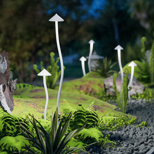 Luces de Jardín con Forma de Hongo para Exteriores, IP42 Impermeables, Iluminación para Caminos y Paisajes - Product Image 1