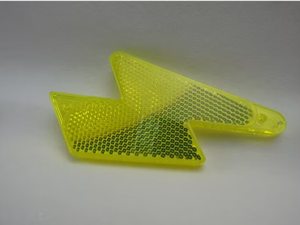 Reflector <span class=keywords><strong>de</strong></span> <span class=keywords><strong>Seguridad</strong></span> para Bicicleta KB306 con Forma <span class=keywords><strong>de</strong></span> Rayo, Reflector Amarillo Brillante para Llanta <span class=keywords><strong>de</strong></span> Bicicleta, Reflector <span class=keywords><strong>de</strong></span> Advertencia <span class=keywords><strong>de</strong></span> <span class=keywords><strong>Seguridad</strong></span> para Ciclismo con Clip - Product Image 5