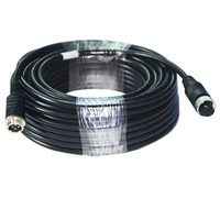 Câble d'extension blindé 10m pour caméra de voiture, connecteur aviation 123456789 broches mâle-femelle