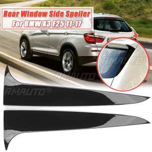 2 Piezas de Alerón Lateral Trasero para BMW X3 F25 2011 2012 2013 2014 2015 2016 2017, Negro, ABS - Product Image 1