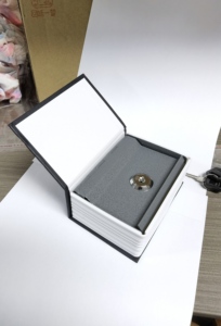 Boîte de collecte en métal à clé ou à combinaison <span class=keywords><strong>coffre</strong></span>-<span class=keywords><strong>fort</strong></span> antivol avec acier et ABS pour la dissimulation et le stockage de l'argent - Product Image 3