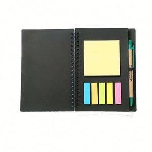 Promotional Wholesale <b>Machines</b> for Manufacturing School Black Hard Paper Cover Student Business Notebook with Pen Sticky Note - Product Image 2
