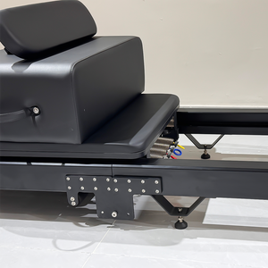 Riformer Pilates Pieghevole Portatile <span class=keywords><strong>per</strong></span> <span class=keywords><strong>Casa</strong></span>, Design Salvaspazio in Alluminio con Resistenza Regolabile <span class=keywords><strong>per</strong></span> Allenamento Total Body - Product Image 3